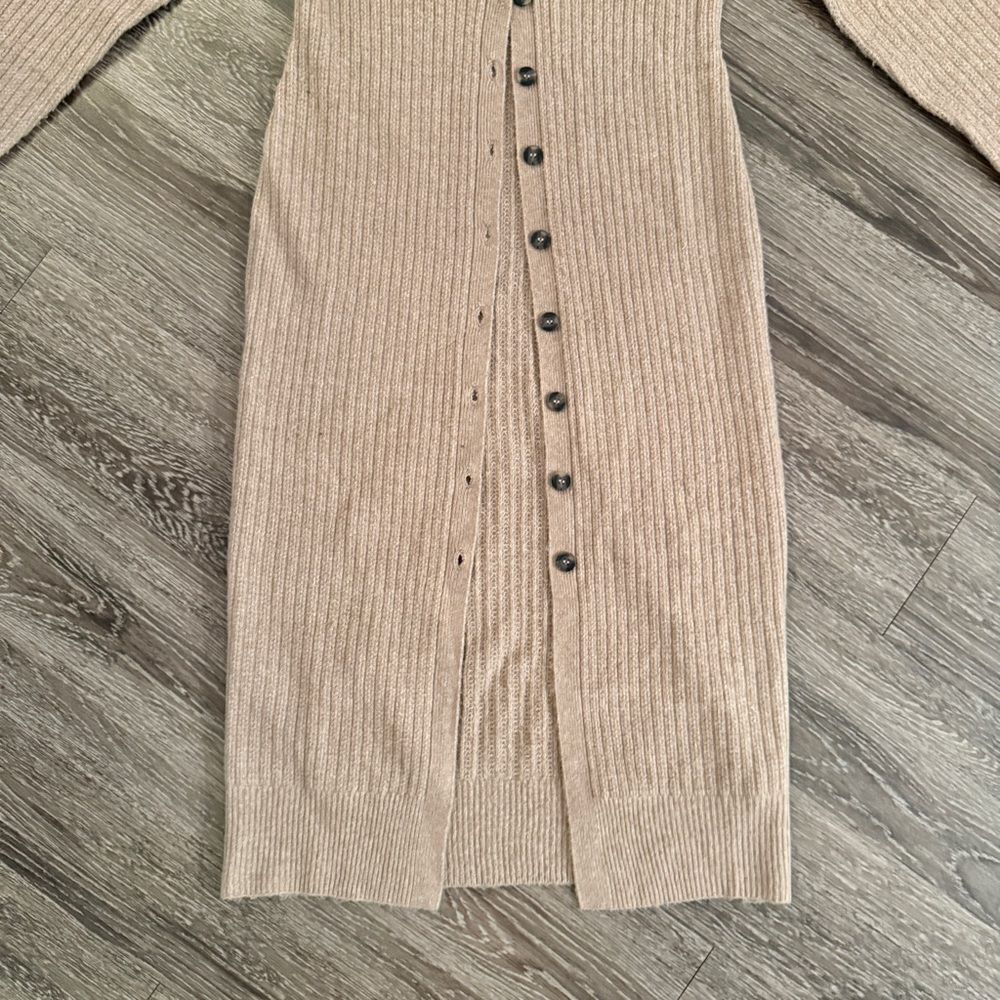 Able Elizabeth Ribbed Duster Cardigan - Picture 2 of 9